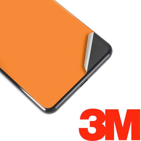 Orange Solid Google Pixel 3 XL Skin